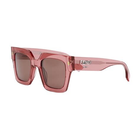 fendi bril roze|fendi italy.